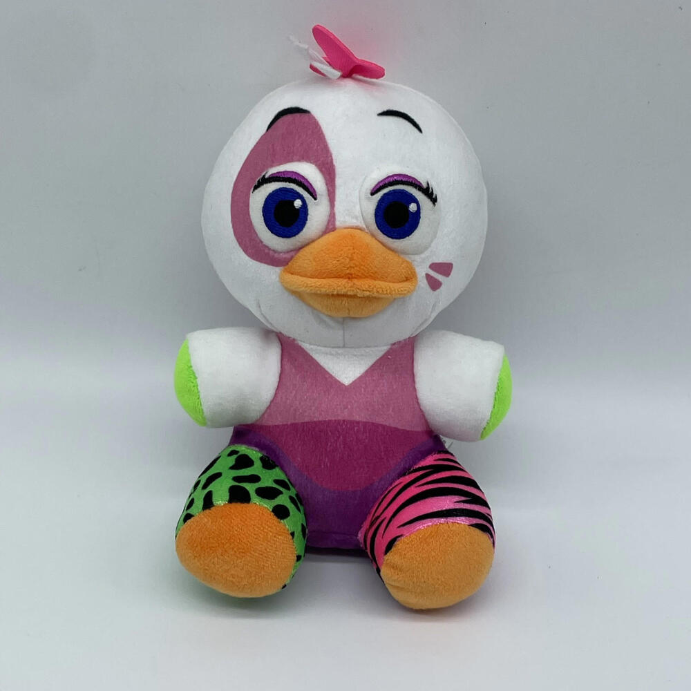 FNAF Five Nights at Freddy's Glam Rock Chica Funko Plush 7" - 2021 White Pink